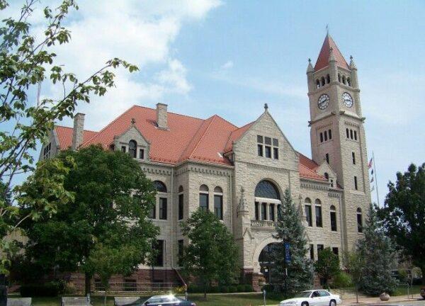 The Greene County Courthouse is an architectural treasure in Xenia that survived the April 3, 1974 tornado. (Courtesy of the City of Xenia)