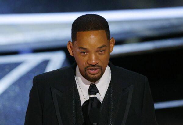Will Smith wins the Oscar for Best Actor in "King Richard" at the 94th Academy Awards in Hollywood, Calif., on March 27, 2022. (Brian Snyder/Reuters)