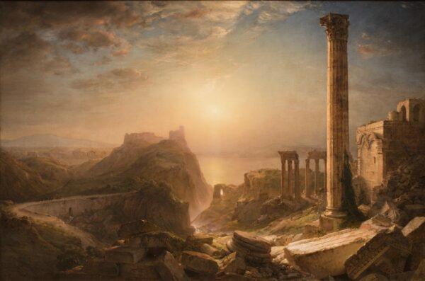 “Syria by the Sea” by Frederic Edwin Church, 1873. Oil on canvas. Detroit Institute of Arts. (Public Domain)
