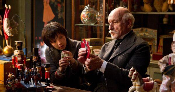 Asa Butterfield as Hugo and Ben Kingsley as Georges in "Hugo." (Paramount Pictures)