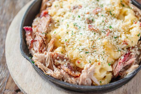 Mac-and- cheese is considered a “vegetable” side at many meat-and- three establishments. (Courtesy of Nashville Convention & Visitors Corp)