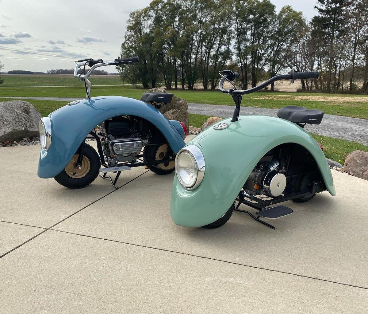 Volkspods, created by 47-year-old Huntingdon, Indiana, inventor Brent Walter. (Courtesy ofBrent Walter)
