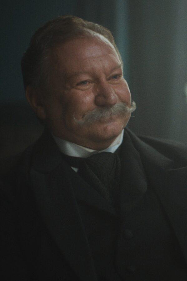 Gavin Werner as William Howard Taft In "Theodore Roosevelt." (History Channel)