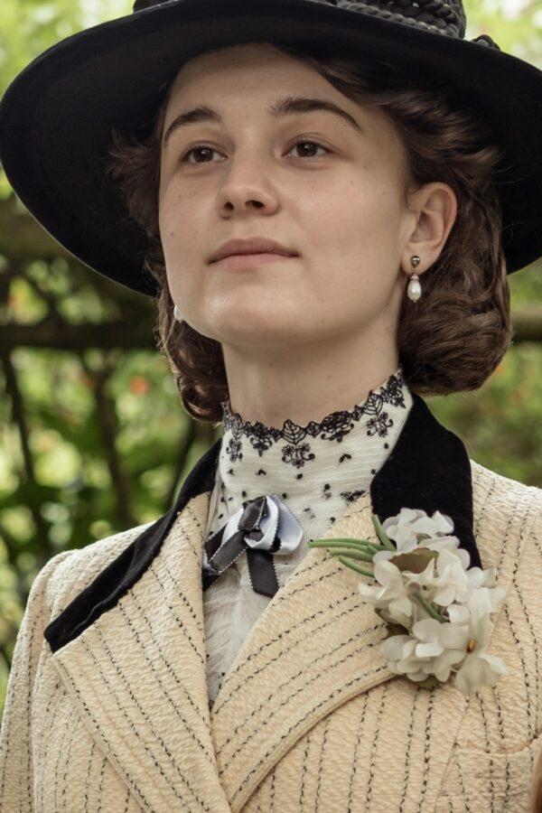 Melissa Myburgh as Alice Roosevelt Longworth in "Theodore Roosevelt." (History Channel)