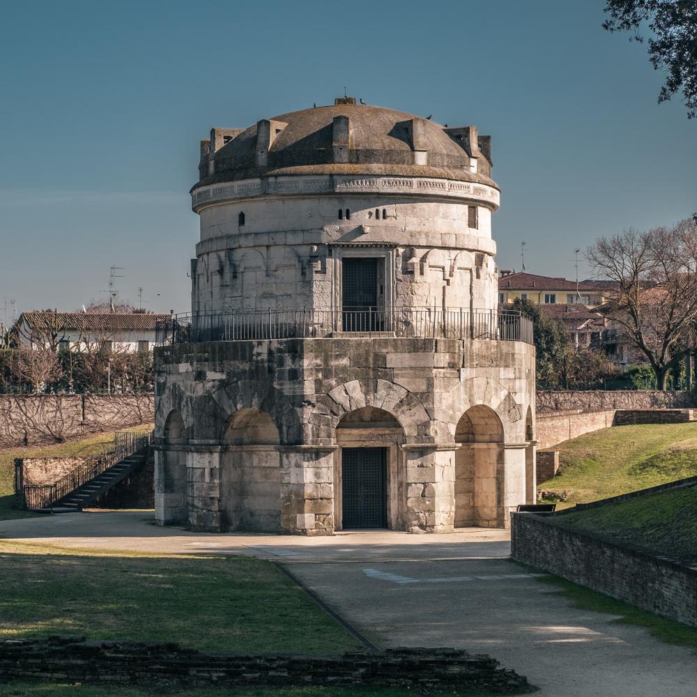 The Mausoleum of Theodoric, built in 520 by Theodoric the Great, king of the Ostrogoths. (Giorgio Morara/Shutterstock)