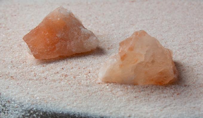 Pink salt is mined by hand from an ancient seabed deep beneath the Himalayan mountains in Pakistan and India. The source is abundant. (Photo courtesy of Buttered Veg)