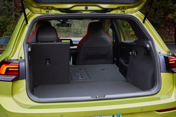 Hatchback allows for easy cargo loading. (Courtesy of Volkswagen)