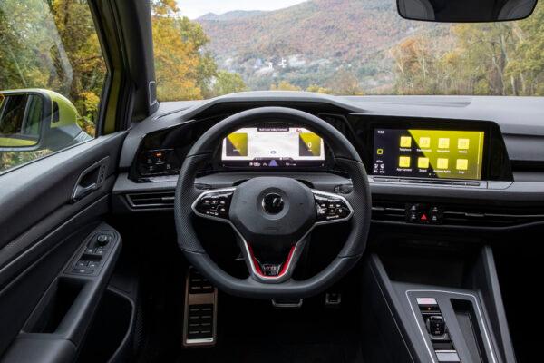 Inside the new Golf GTI. (Courtesy of Volkswagen)