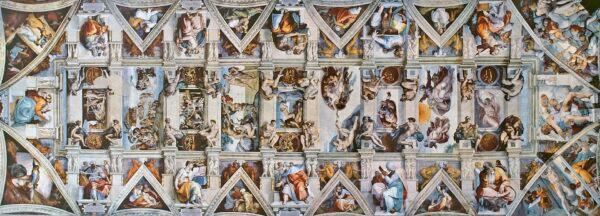 The ceiling of the Sistine Chapel, "an artistic vision without precedent" (Qypchak/CC BY-SA 3.0)