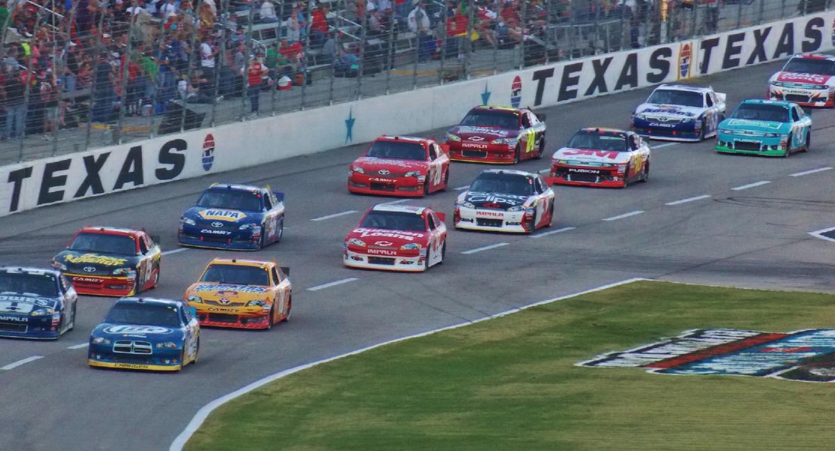 The NASCAR Motor Speedway in Fort Worth, Texas, might be on the road-trip itinerary of a racing enthusiast. (Courtesy of Marsha England/Dreamstime.com.)