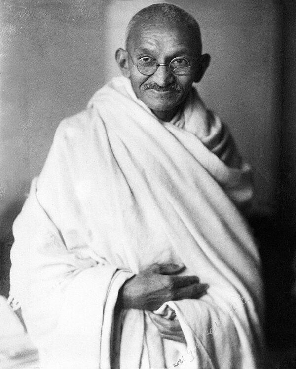 Mahatma Gandhi, London, 1931. (Public Domain)