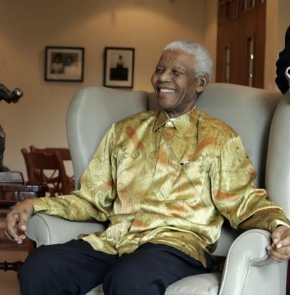 Nelson Mandela on a visit to Australia in 2009. (Governor-General of Australia/CC BY 3.0)