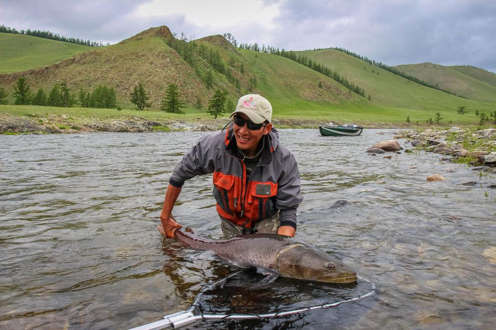 For the ultimate adventure, consider a place that offers a totally new and challenging fishing experience, such as Mongolia. (SnapTPhotography/Shutterstock)