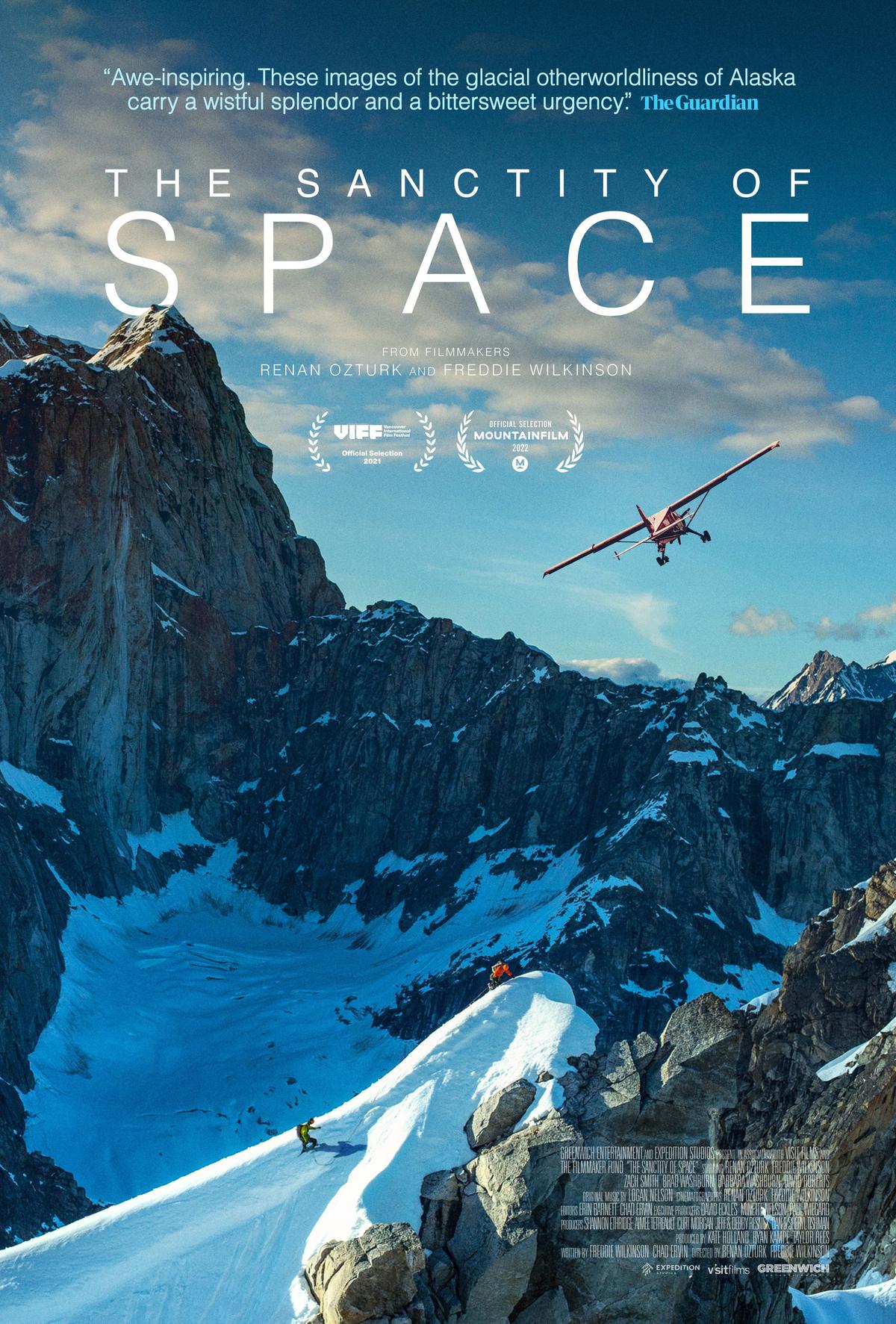 Movie poster for "The Sanctity of Space." (Renan Ozturk/Greenwich Entertainment)