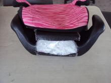 Border Patrol K9 team alert agents to children booster seats, and with further inspection agents found several packages of methamphetamine in Murrieta, Calif., on June 20, 2022. (Courtesy of U.S. Customs and Border Protection)