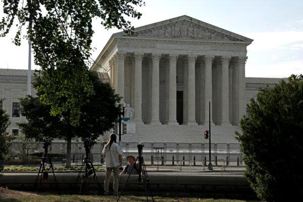 The Supreme Court building in Washington on June 21, 2022. (Anna Moneymaker/Getty Images)