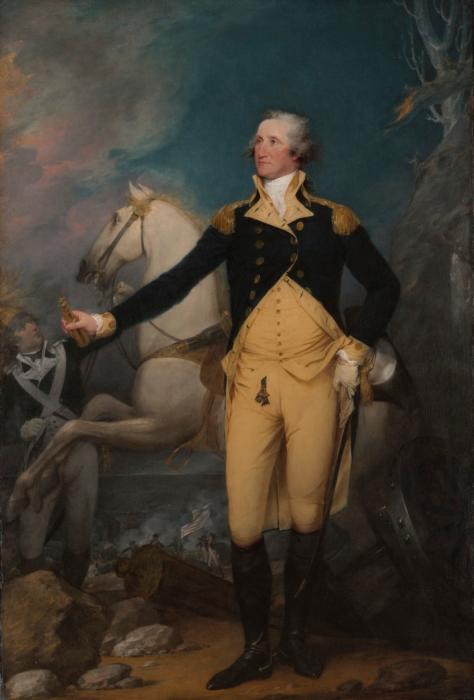 "George Washington Before the Battle of Trenton," 1792, by John Trumbull. (Public domain)