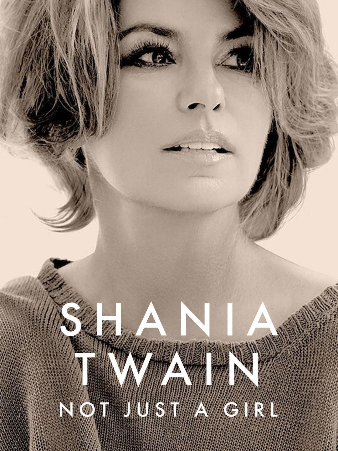 Promotional poster for "Shania Twain: Not Just a Girl." (Netflix)