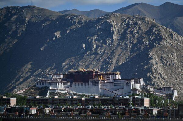 The Potala Palace in Lhasa, Tibet on June 2, 2021. (Hector Retamal/AFP via Getty Images)