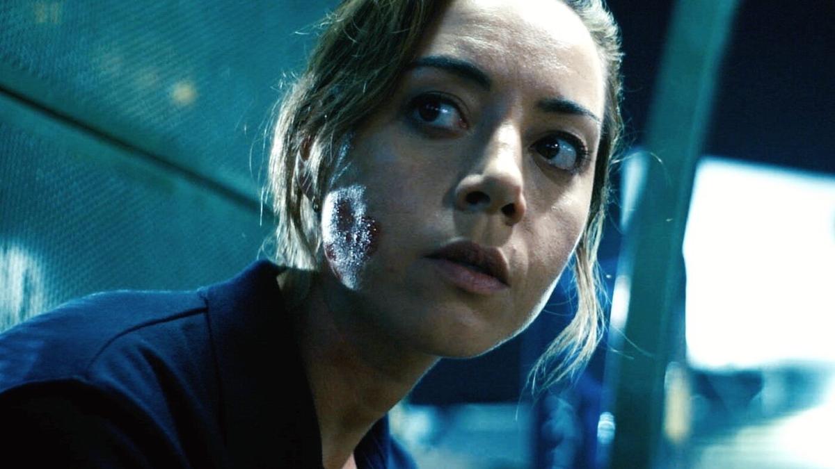 Emily (Aubrey Plaza) after having been robbed of a lot of cash, in "Emily the Criminal." (Roadside Attractions/Universal Pictures)