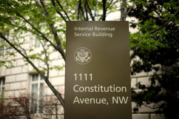 The Internal Revenue Service headquarters building in Washington is seen in a file photo. (Chip Somodevilla/Getty Images)