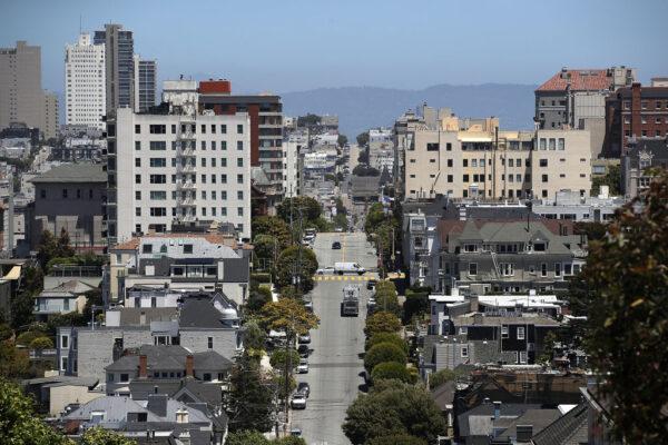 A view of homes and apartments in San Francisco, on June 13, 2018. (Justin Sullivan/Getty Images)