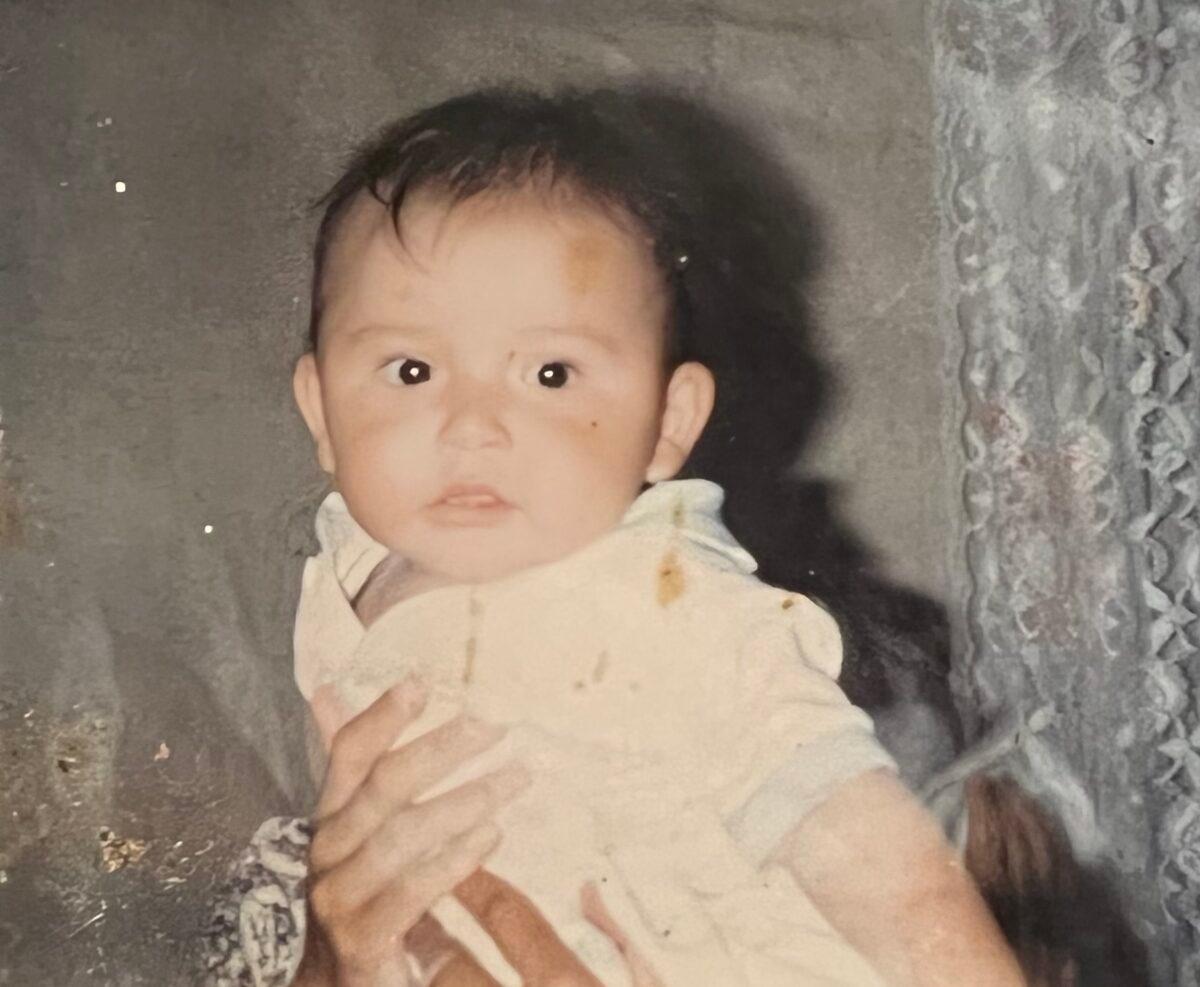 Abel Garcia as a baby. (Courtesy of Abel Garcia)