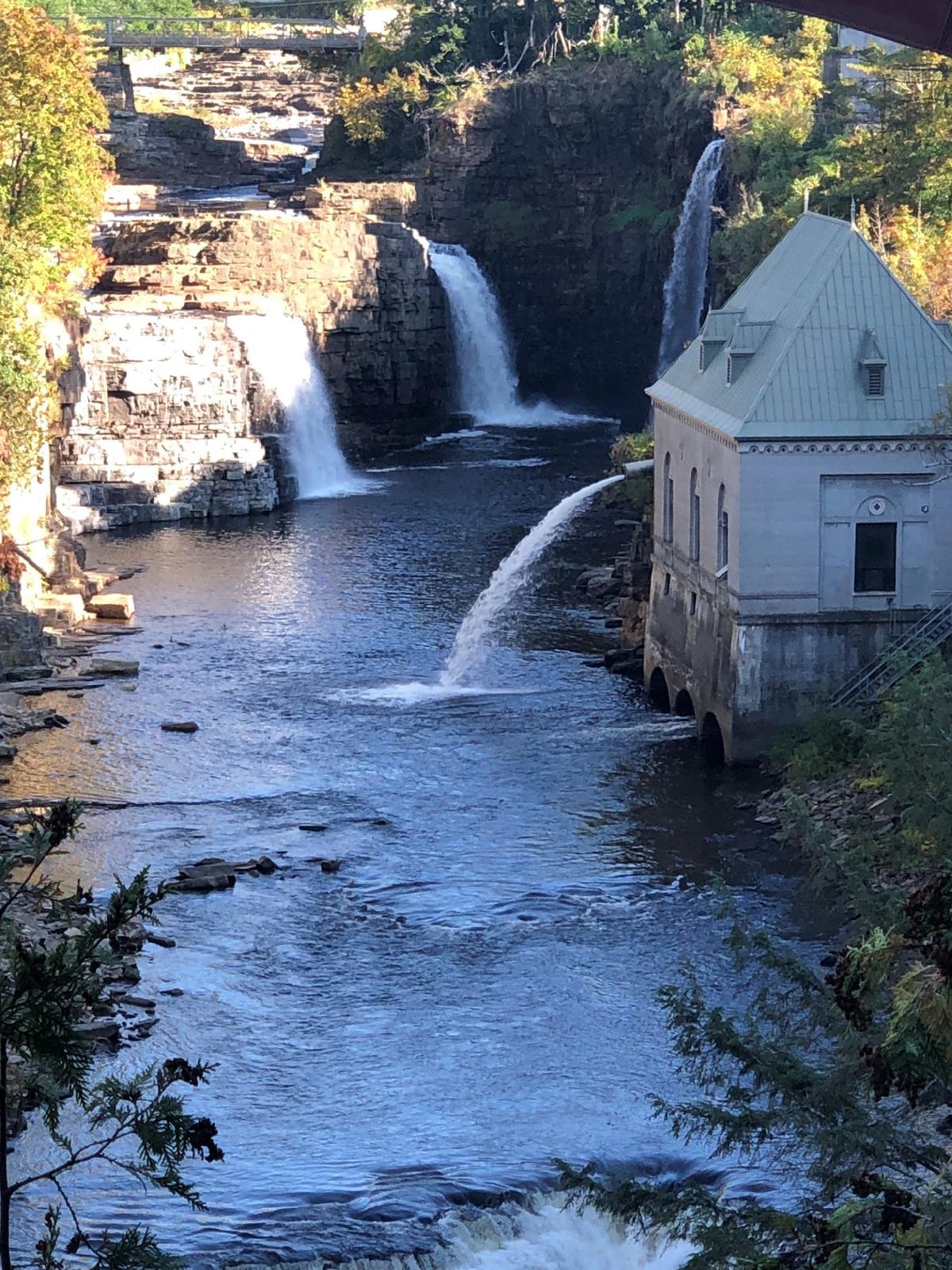 Ausable Chasm, New York, is the home of Ausable Falls and a great place for hiking and water adventures. (Photo courtesy of Bill Neely.)