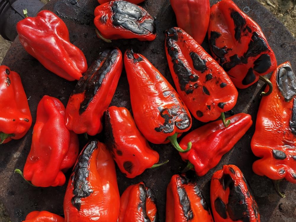 Mix up the peppers, both sweet and hot, as you prefer—just make sure you char everything. (Danijela Maksimovic/Shutterstock)