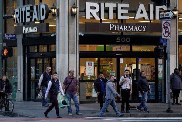 A Rite Aid store is shown in downtown Los Angeles on Oct. 16, 2019. (Mike Blake/Reuters)
