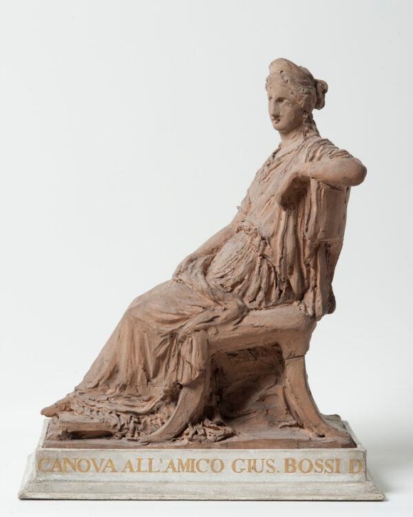“Madame Mère (Letizia Ramolino Bonaparte),” circa 1804–1805, by Antonio Canova. Terracotta; 13 9/16 inches by 11 inches by 5 5/16 inches. Museum de Fundatie, Zwolle and Heino/Wijhe, in the Netherlands. (Museum de Fundatie)
