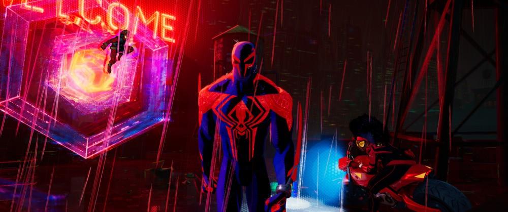 Three more Spider-Man iterations in “Spider-Man: Across the Spider-Verse.” (Columbia Pictures and Sony Pictures Animation)
