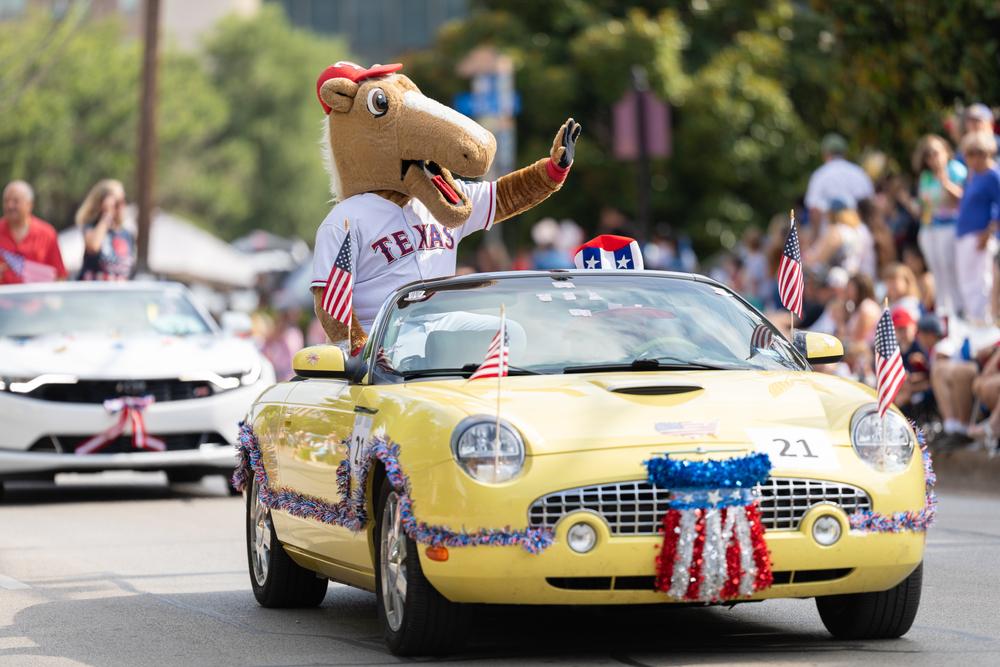 There are few things as purely “American” as a hometown Independence Day parade. (Roberto Galan/Shutterstock)