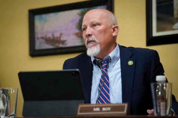 Rep. Chip Roy (R-Texas) speaks during a House Rules Committee meeting in Washington on June 20, 2023. (Madalina Vasiliu/The Epoch Times)