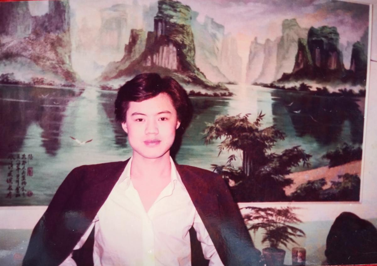 Zheng Zhi in an undated photo in China. (Courtesy of Zheng Zhi)