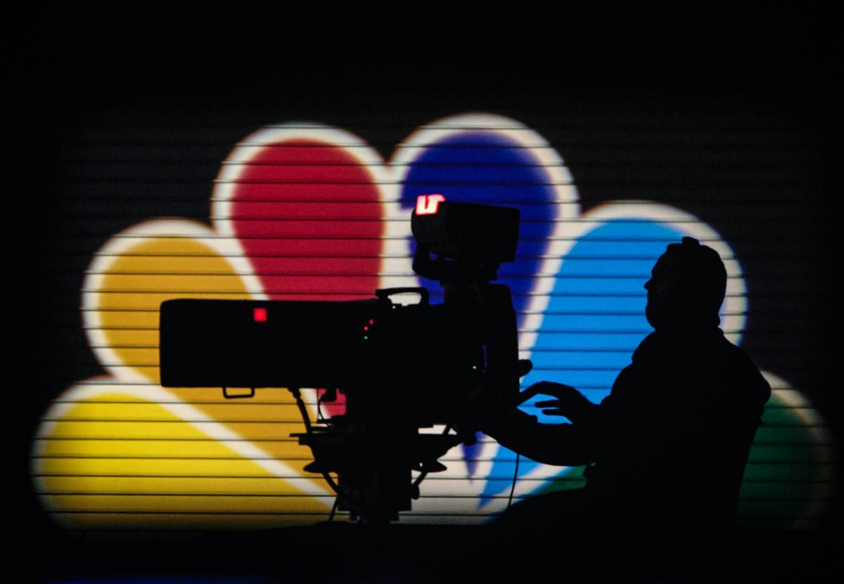 Corporate media such as MSNBC can be virtually immune to poor NewsGuard scores. Even if they receive them, there's no sign that they have been blacklisted among advertisers. (Shaun Heasley/Getty Images)