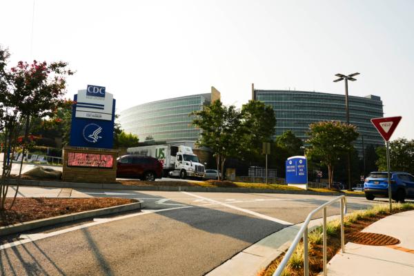The Centers for Disease Control and Prevention headquarters in Atlanta on Aug. 25, 2023. (Madalina Vasiliu/The Epoch Times)