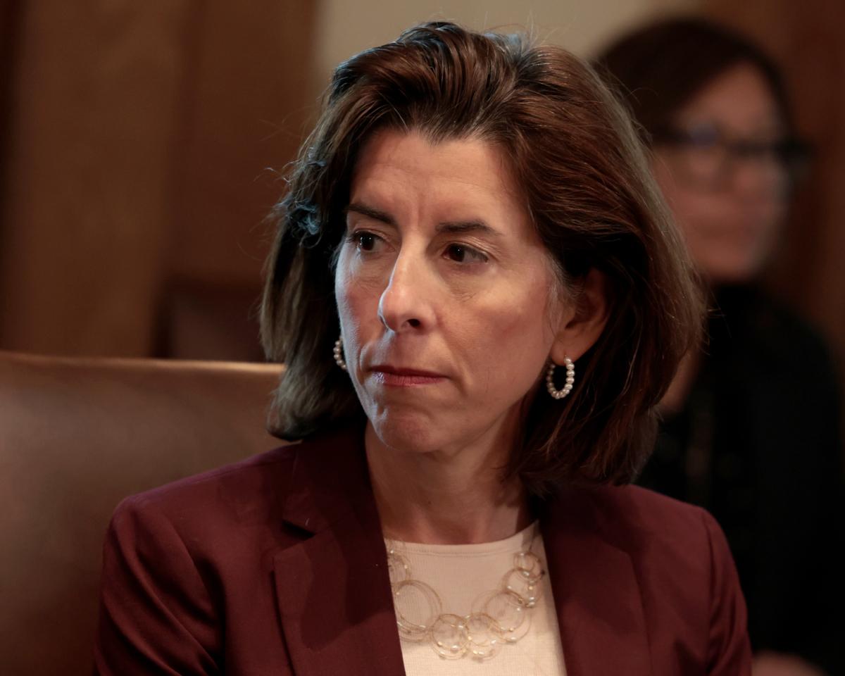 U.S. Commerce Secretary Gina Raimondo. (Anna Moneymaker/Getty Images)