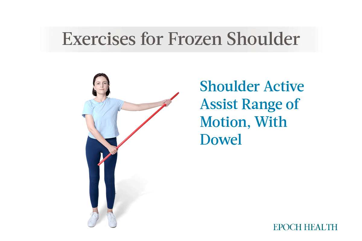 Frozen Shoulder: An Inflammatory Condition and 6 Top Exercises for Relief | USNN World News (Samira Bouaou/The Epoch Times)