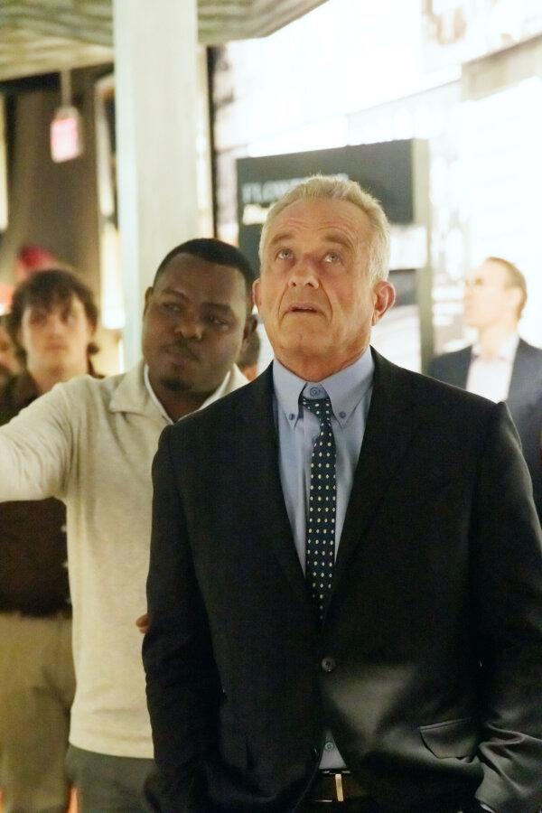 Robert F. Kennedy Jr. visiting the Mississippi Museum of Civil Rights in Jackson, Mississippi, on Oct. 2, 2023. (Courtesy of Charlotte Stringer Photography)