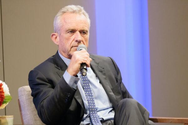 Robert F. Kennedy Jr. speaking at the Mississippi Museum of Civil Rights in Jackson, Mississippi, on Oct. 2, 2023. (Courtesy of Charlotte Stringer Photography)