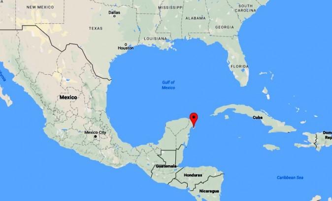 The ship is stationed in Cozumel, Mexico. A report says that 4,000 passengers are stuck on the cruise ship and waiting to go home. (Google Maps)