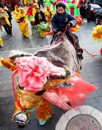 A fair on the street of Beijing to welcome the year of Ox. (Getty Images) A fair on the street of Beijing to welcome the year of Ox. (Getty Images)
