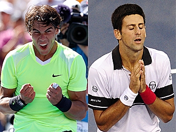 Rafael Nadal celebrates defeating Mikhail Youzhny of Russia during their men's singles semifinal match at the 2010 U.S. Open tennis tournament. (Matthew Stockman/Getty Images) Rafael Nadal celebrates defeating Mikhail Youzhny of Russia during their men's singles semifinal match at the 2010 U.S. Open tennis tournament. (Matthew Stockman/Getty Images)