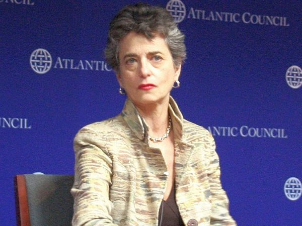 Barbara Slavin is senior fellow at the Atlantic Council's South Asia Center and writes and reports on Iran. The photo was taken at the Atlantic Council in Washington, D.C., Oct. 4, 2012. (Gary Feuerberg/ The Epoch Times)