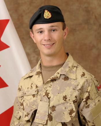 Corporal Zachery McCormack, Loyal Edmonton Regiment, 4th Battalion Princess Patricia's Canadian Light Infantry unit. (Photo courtesy of the Fallen Canadians Web site) Corporal Zachery McCormack, Loyal Edmonton Regiment, 4th Battalion Princess Patricia's Canadian Light Infantry unit. (Photo courtesy of the Fallen Canadians Web site)