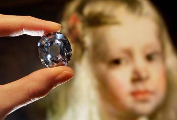 The Wittelsbach Diamond. (SHAUN CURRY/AFP/Getty Images) The Wittelsbach Diamond. (SHAUN CURRY/AFP/Getty Images)