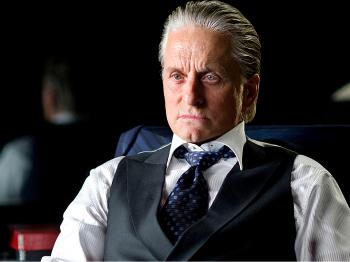 GORDON GEKKO: Michael Douglas reprises his Oscar-winning role in Oliver Stone's 'Wall Street: Money Never Sleeps.' (Barry Wetcher/SMPSP/Twentieth Century Fox) GORDON GEKKO: Michael Douglas reprises his Oscar-winning role in Oliver Stone's 'Wall Street: Money Never Sleeps.' (Barry Wetcher/SMPSP/Twentieth Century Fox)