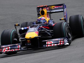Red Bull's Mark Webber was the dominant driver the German Formula One Grand Prix. (Fred Dufour/AFP/Getty Images) Red Bull's Mark Webber was the dominant driver the German Formula One Grand Prix. (Fred Dufour/AFP/Getty Images)