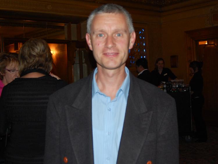 Tim Doebbeling attended Shen Yun Performing Arts International Company's performance, at the opulent Regent Theatre, on Wednesday, March 2.  (Shar Adams/The Epoch Times)